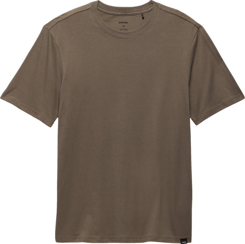 prAna SS Tee - Mens - mud 1