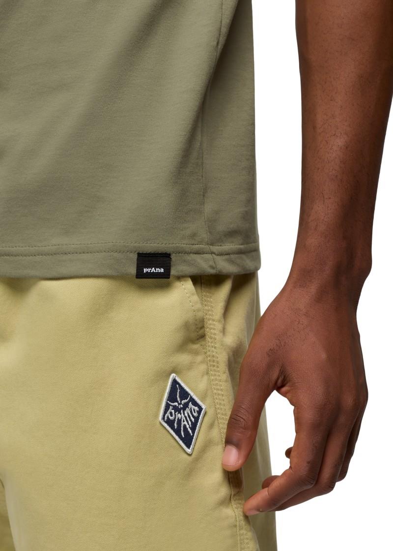 prAna SS Tee - Mens - sage 1