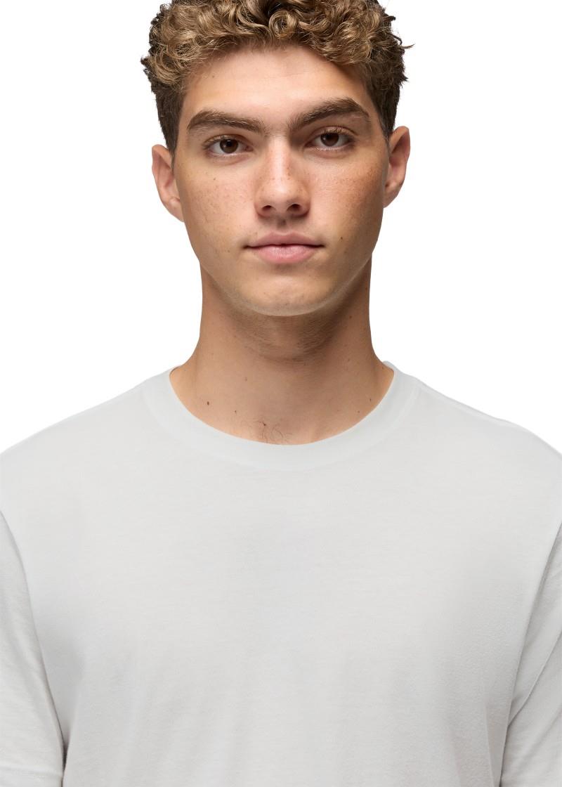 prAna SS Tee - Mens - soft white 1