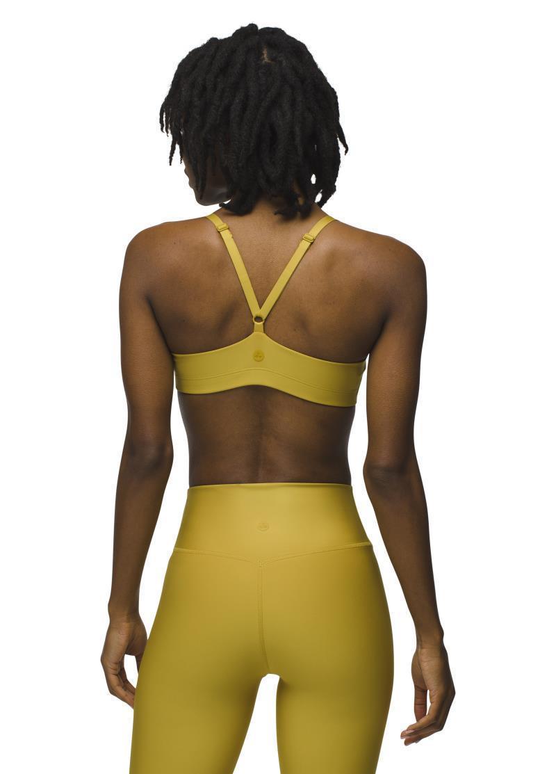 prAna Sculpt Adjustable Bra - Golden Leaf 3
