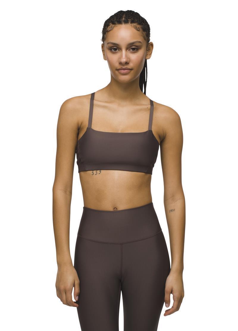 prAna Sculpt Adjustable Bra - Light Espresso 2