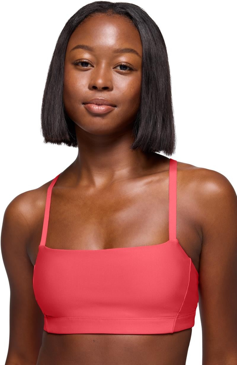 prAna Sculpt Adjustable Bra - rose fire 1