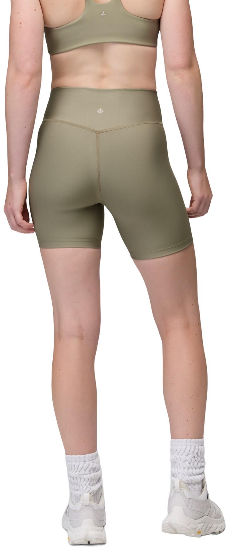 prAna Sculpt Bike Shorts - Womens - sage 1