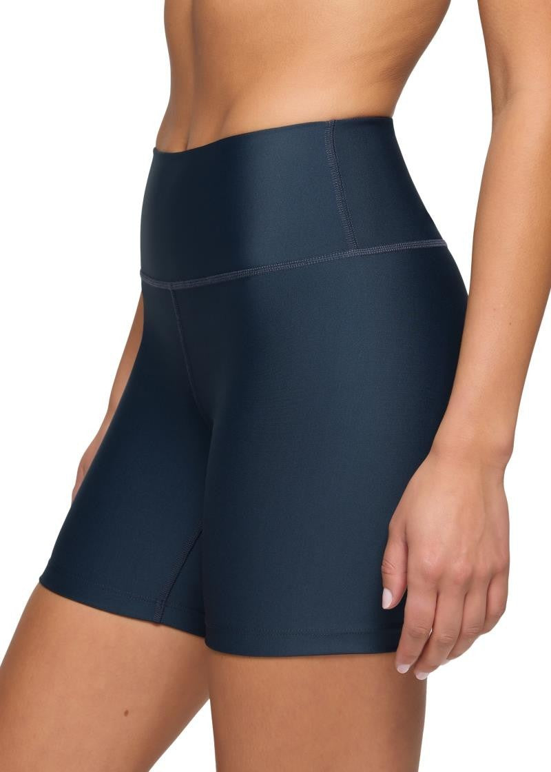 prAna Sculpt Bike Shorts - Womens - stormy night 1