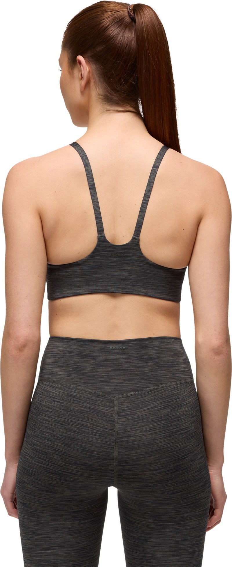 prAna Sculpt Scoop Bra - nori spacedye 1