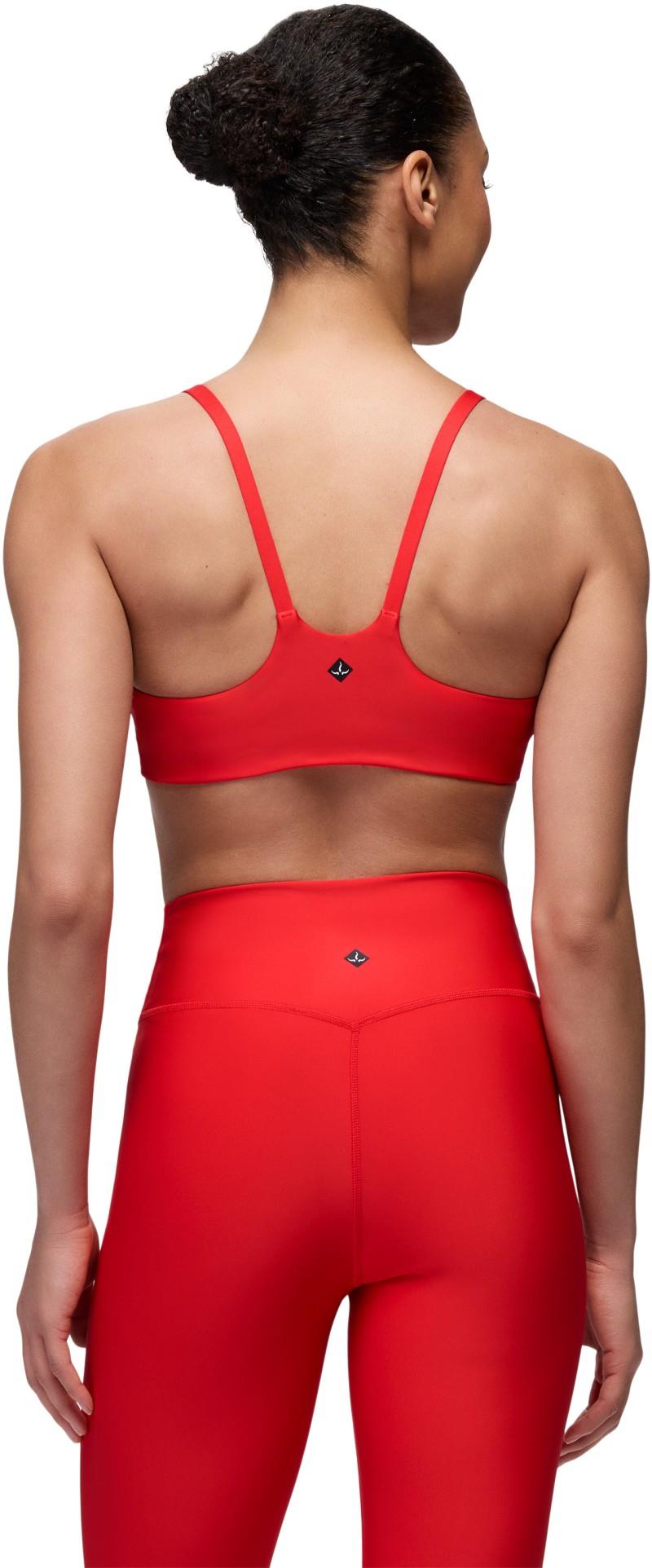 prAna Sculpt Scoop Bra - pikes red 1