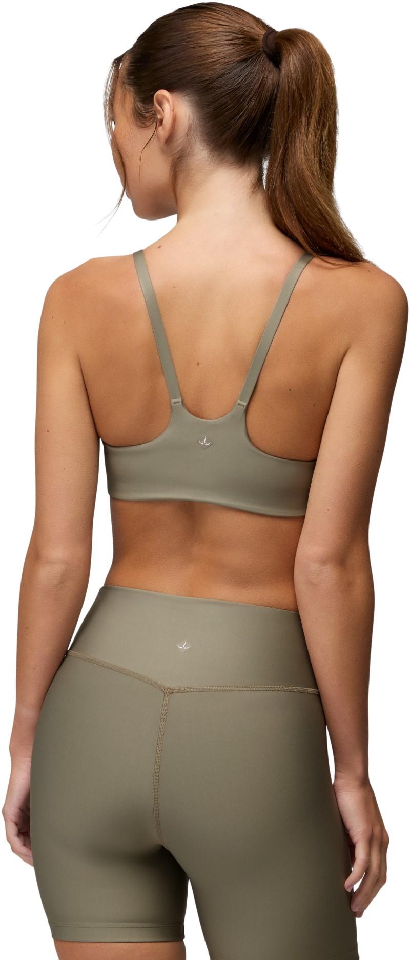 prAna Sculpt Scoop Bra - sage 1