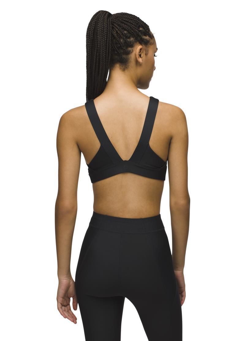 prAna Sculpt Send Off Bra - Black 3