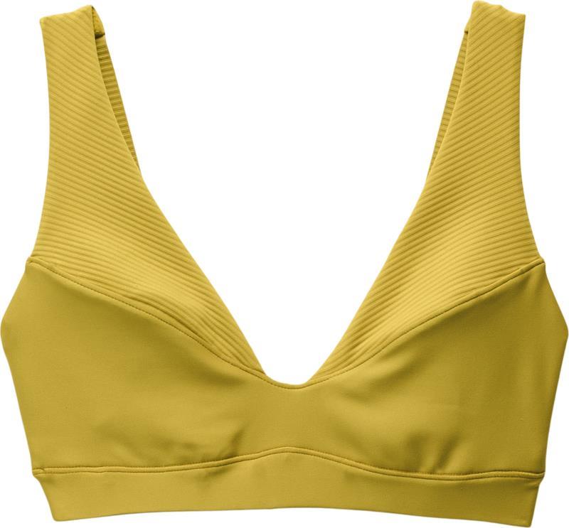 prAna Sculpt Send Off Bra - Golden Leaf 1