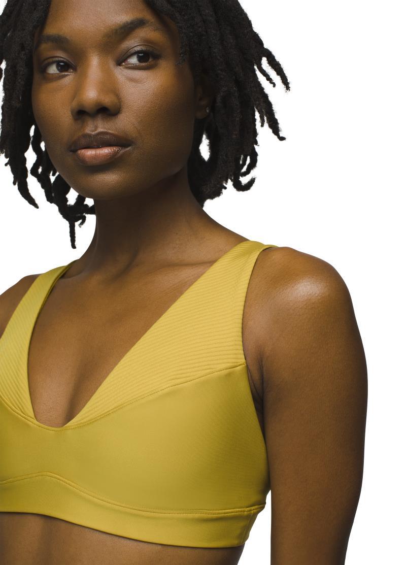 prAna Sculpt Send Off Bra - Golden Leaf 4