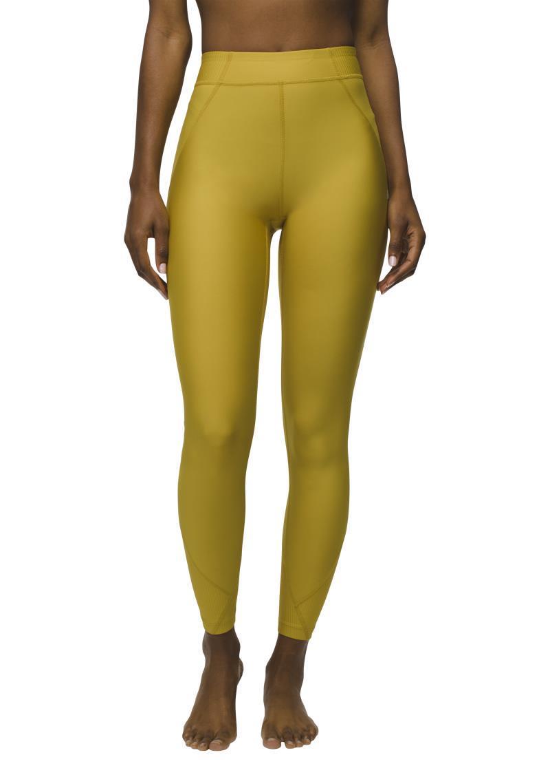 prAna Sculpt Send Off Leggings, Reg - Womens - Golden Leaf 2
