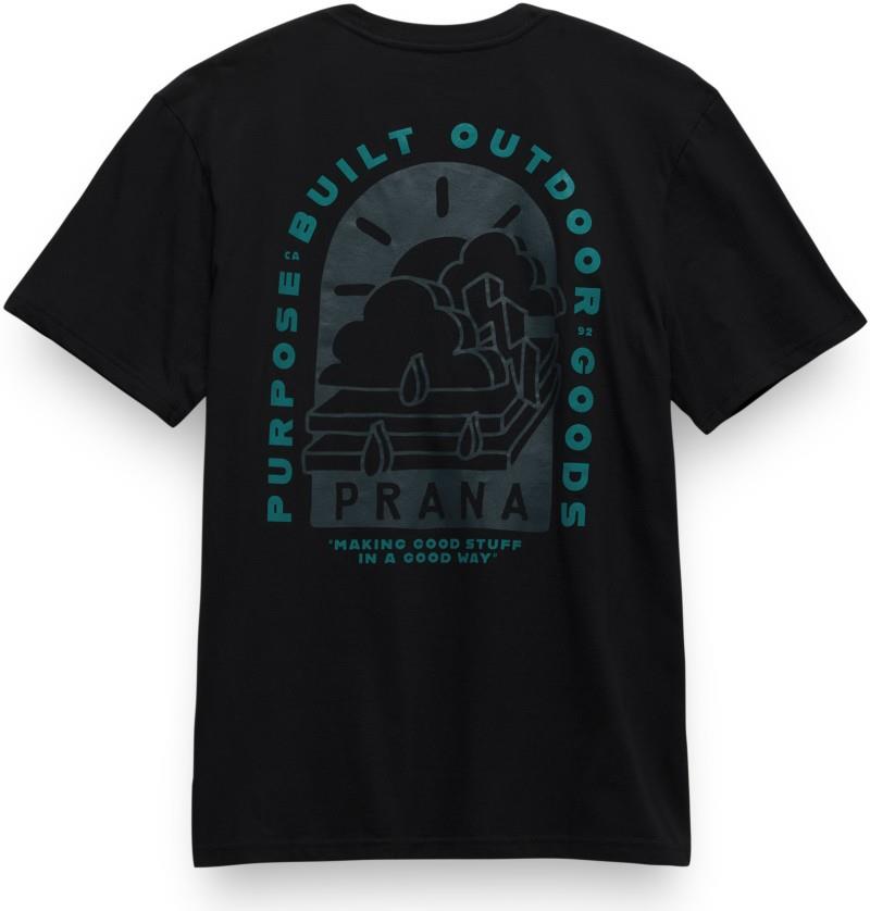 prAna Stormbloom SS Tee - Mens - black 1