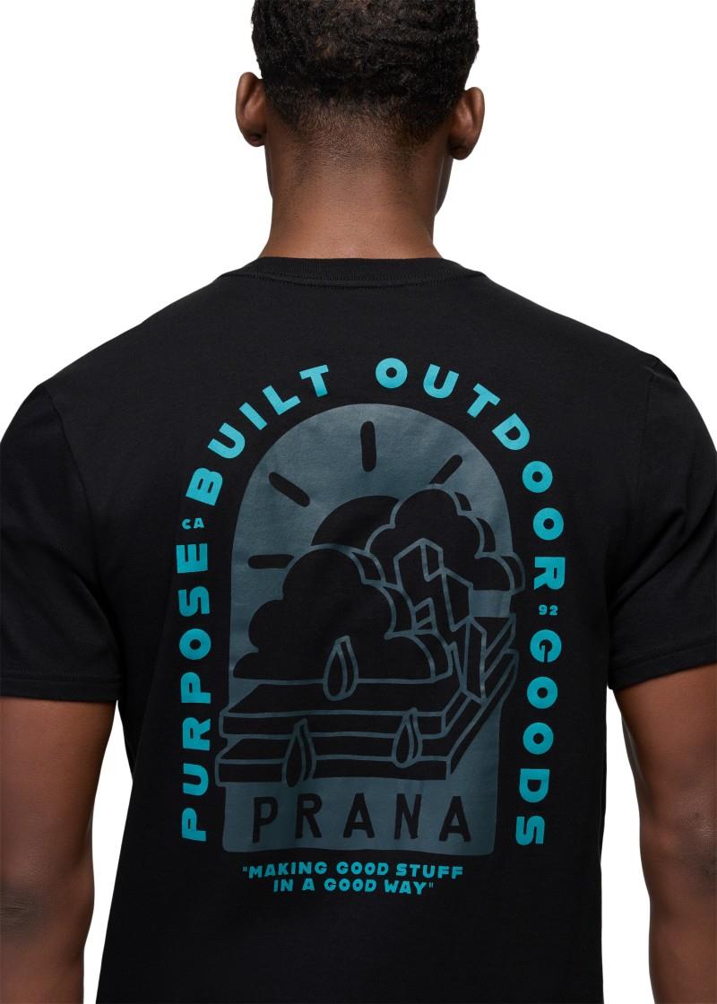 prAna Stormbloom SS Tee - Mens - black 1