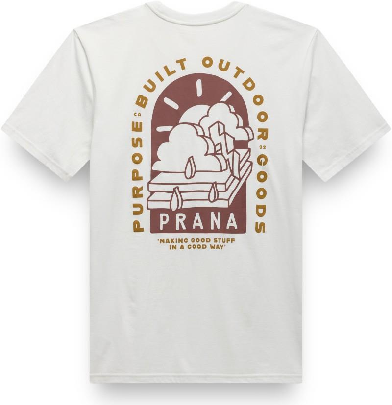 prAna Stormbloom SS Tee - Mens - soft white 1