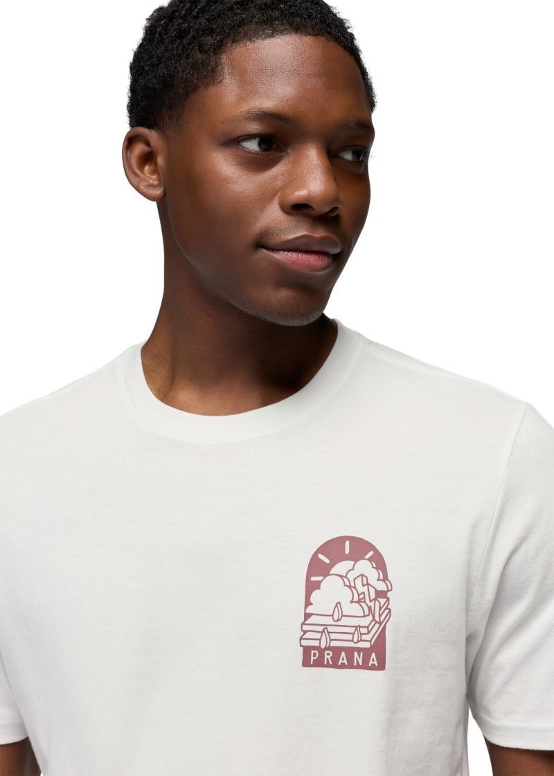 prAna Stormbloom SS Tee - Mens - soft white 1