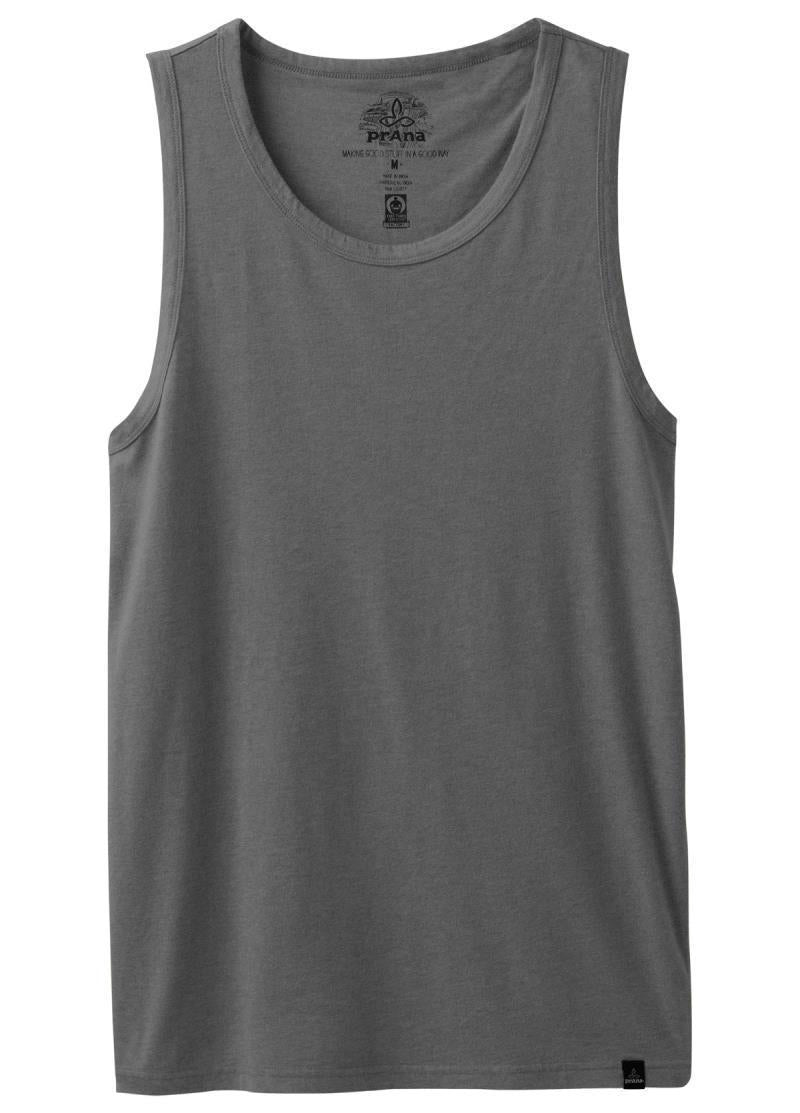 prAna Tank - Standard - Mens - Charcoal Heather 1