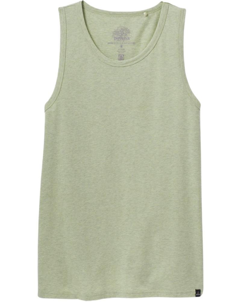 prAna Tank - Standard - Mens - Coastal Sage Heather 1