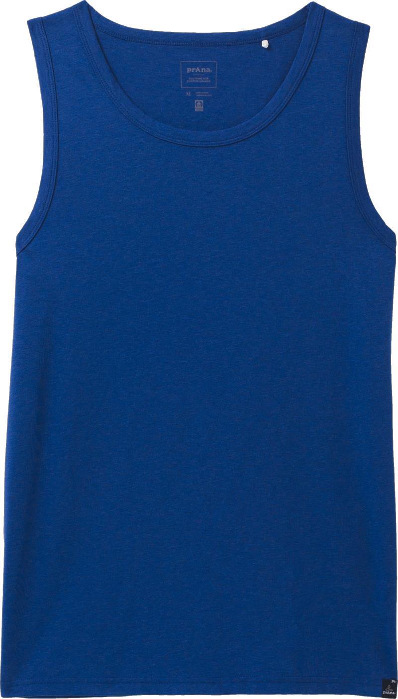 prAna Tank - Standard - Mens - Rich Sapphire Heather 1