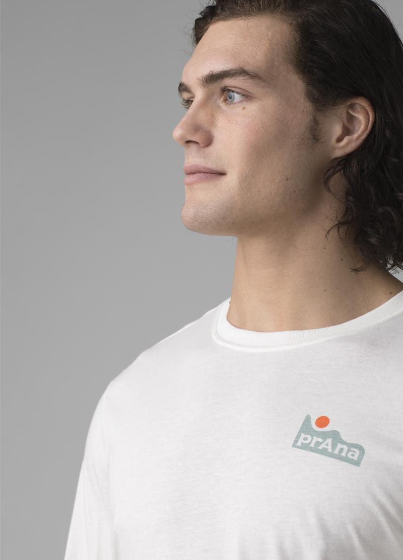 prAna Tides LS Tee - Standard - Mens - white 1