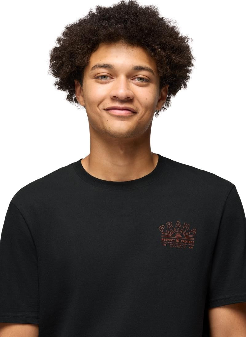 prAna Universal Truth SS Tee - Mens - black 1