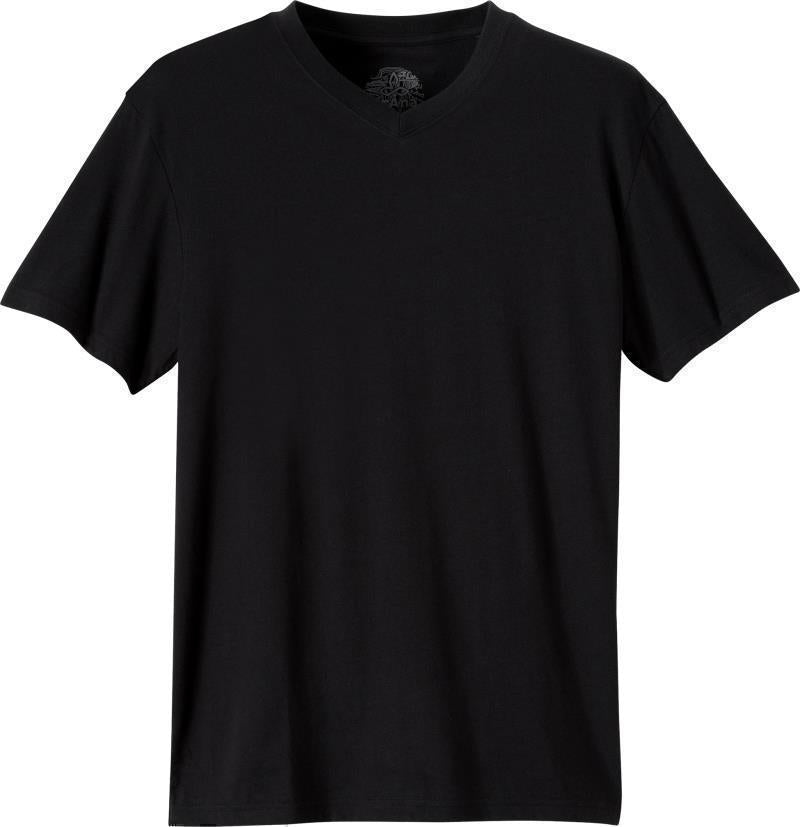 prAna V-Neck SS T-Shirt - Standard - Mens - Black 1
