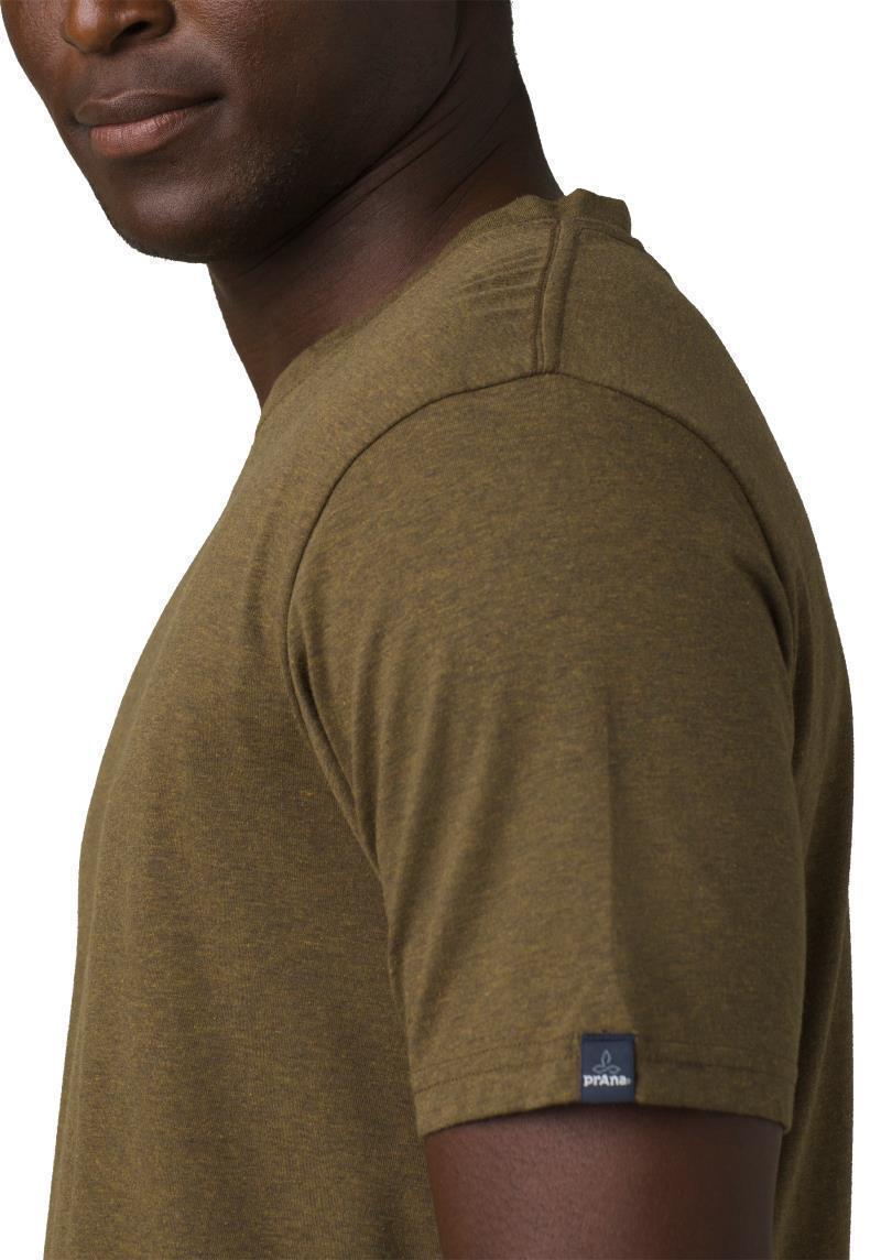 prAna V-Neck SS T-Shirt - Standard - Mens - Peat Heather 5