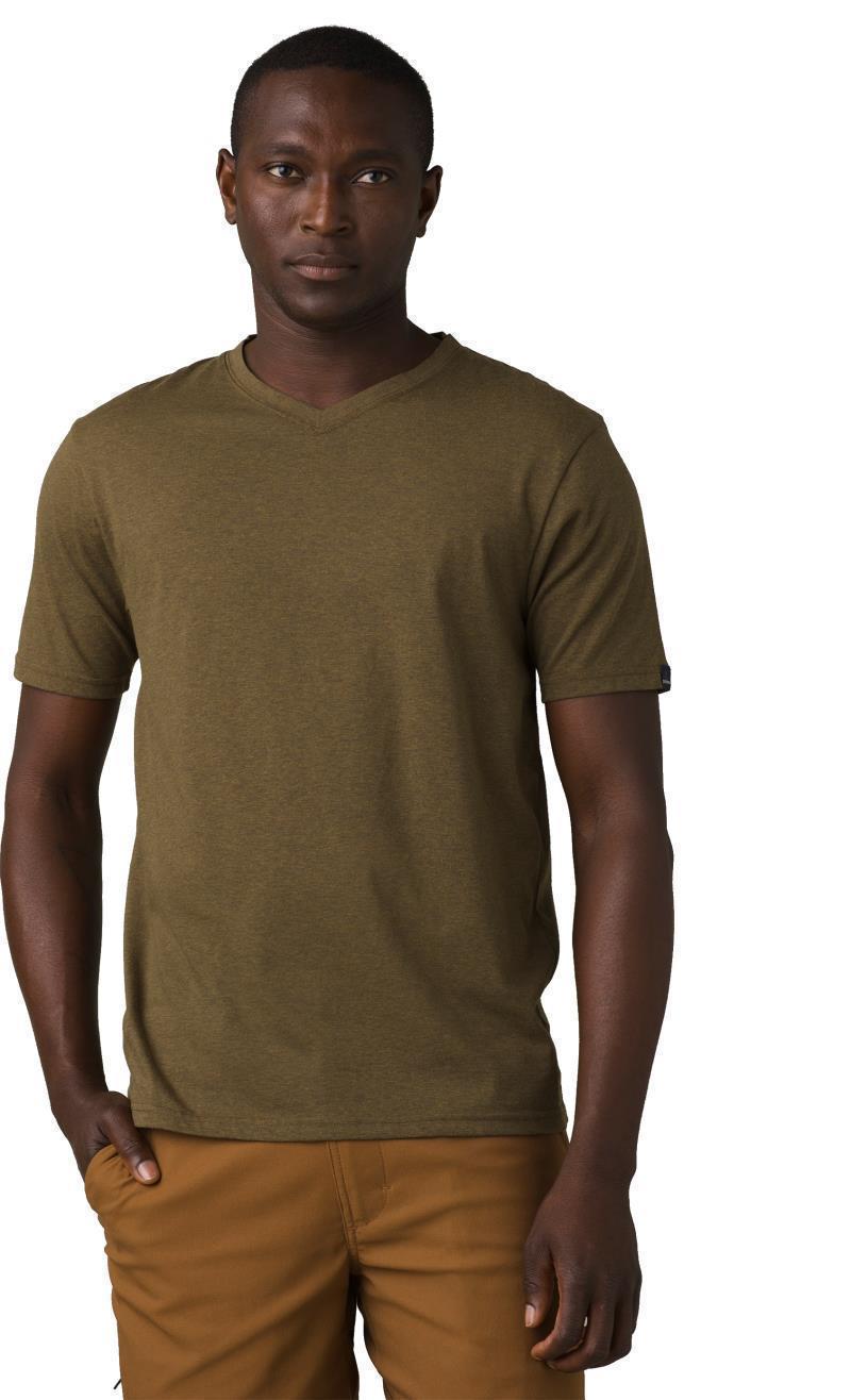 prAna V-Neck SS T-Shirt - Tall - Mens - Peat Heather 2