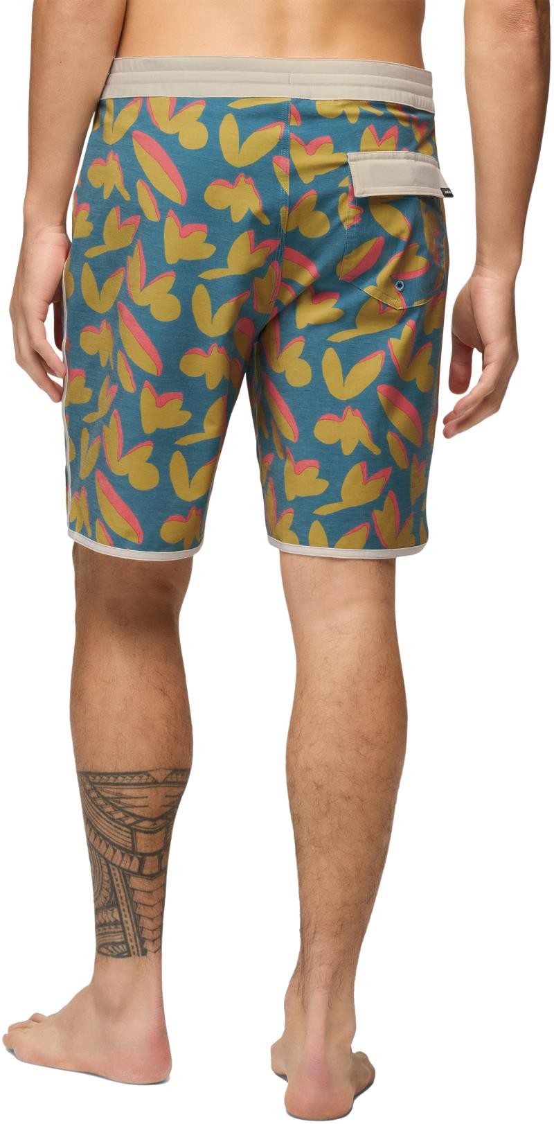 prAna Vintage BoardShorts, 6" Inseam - Mens - catalina indo disco 1