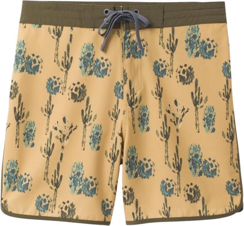 prAna Vintage Boardshorts, 6" Inseam - Mens - Morro Cactus 1