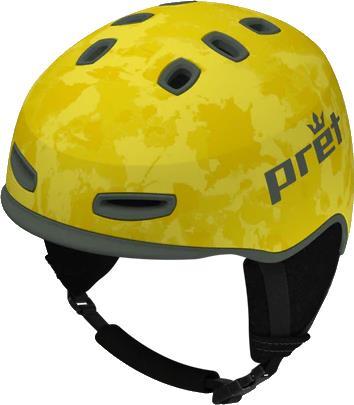 Cynic AT2 Helmet - Mens - Yellow Storm 1