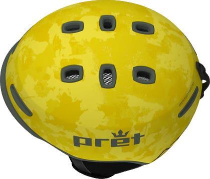 Cynic AT2 Helmet - Mens - Yellow Storm 3