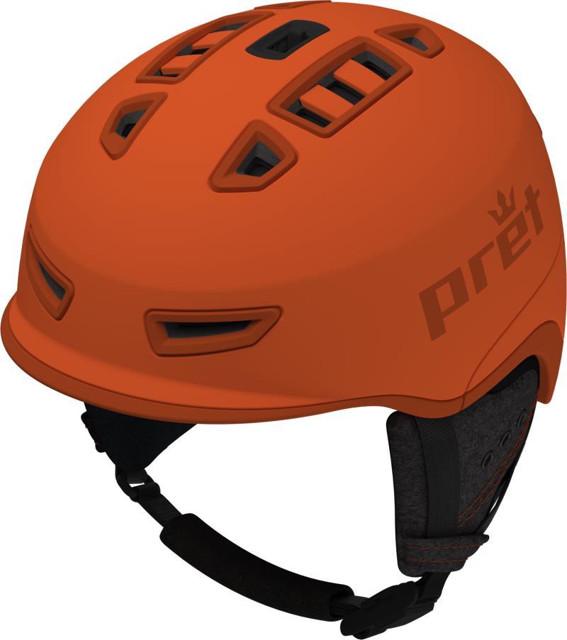 Fury X Helmet - Mens - Orange 1