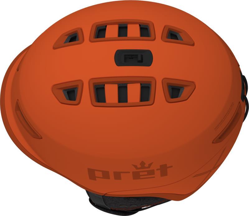 Fury X Helmet - Mens - Orange 4