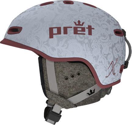 Lyric X2 Helmet - Womens - maroon mist 1