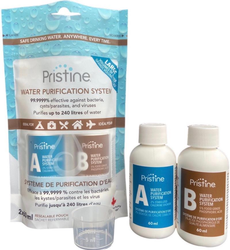 Pristine Water Treatment Personal Pack 4oz / 60ml - Not Applicable 4