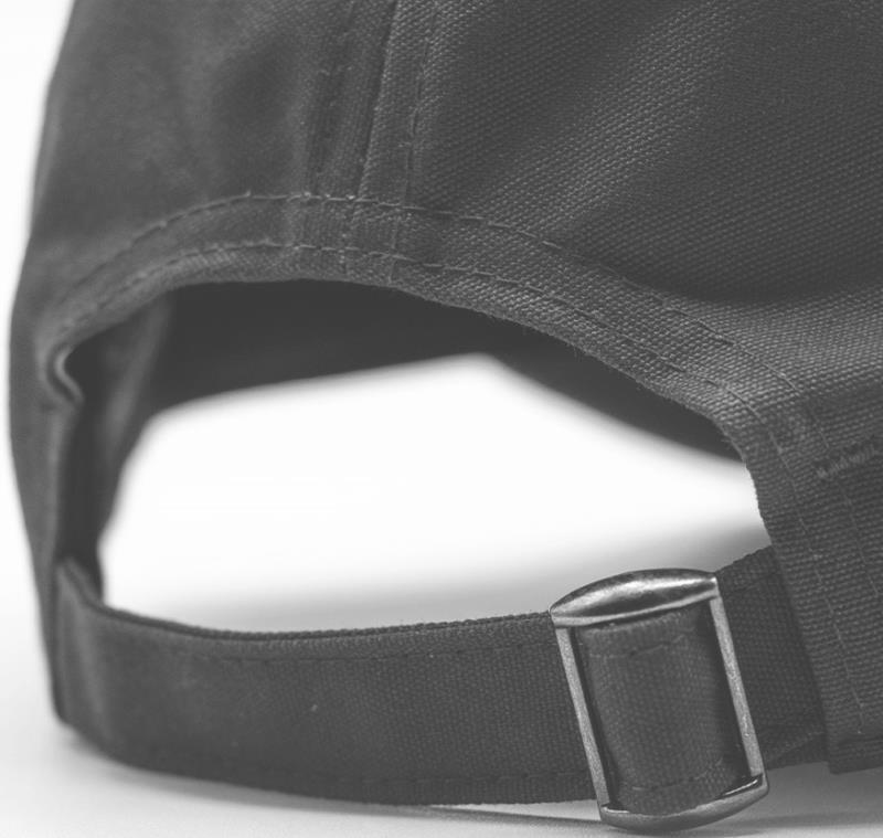 VPO Adjustable Hat - Wide Trout Patch - dark red 1