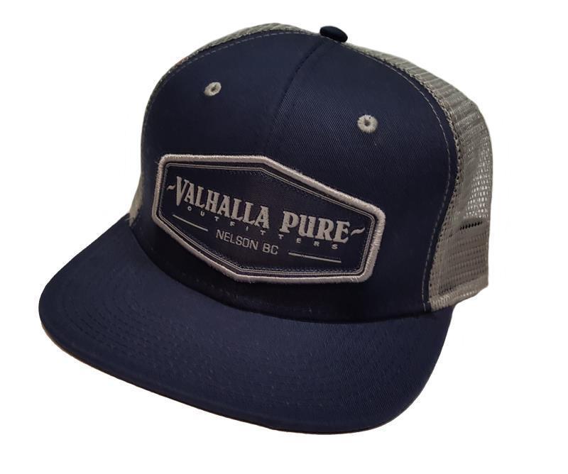 VPO Nelson Mesh Trucker Hat - navy / steel 1