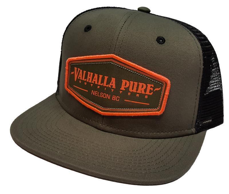 VPO Nelson Mesh Trucker Hat - olive / black 1