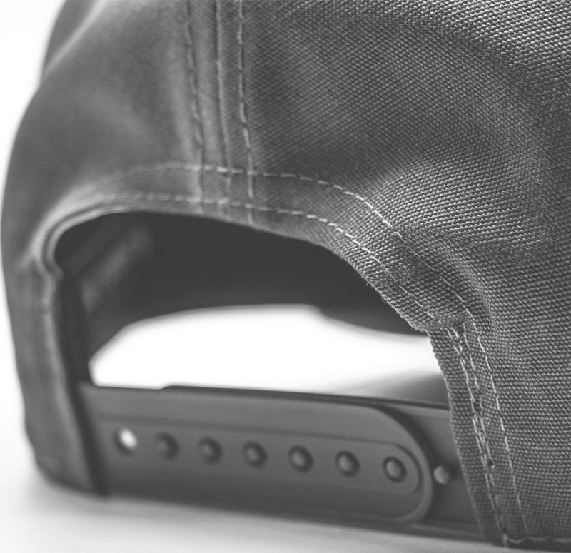 VPO Structured Adjustable Hat - Small Pure Logo - charcoal 1