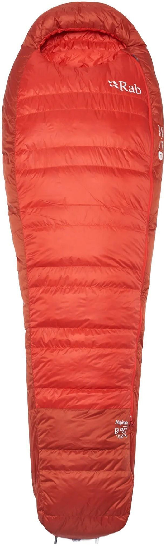 Alpine 0C / 32F, Long - dark horizon / tuscan red 1