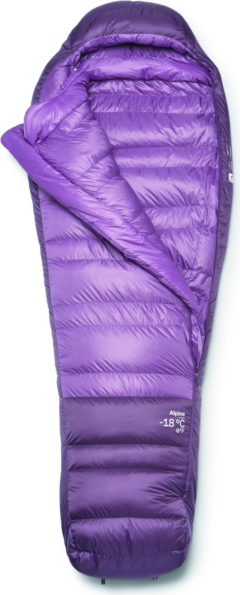 Alpine -18C / 0F, Long - Womens - iris / dark iris 1