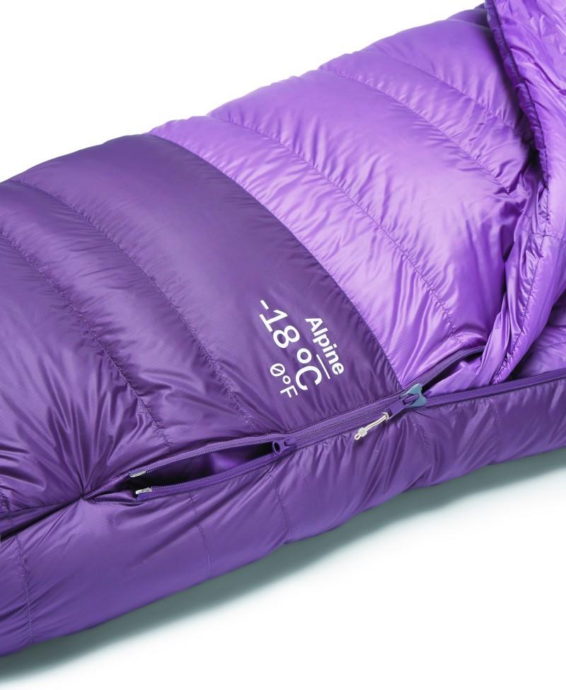 Alpine -18C / 0F, Long - Womens - iris / dark iris 1