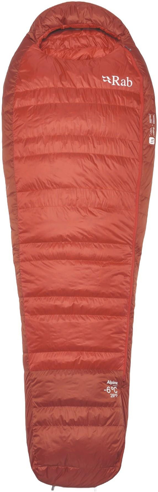Alpine -6C / 20F, Wide - dark horizon / tuscan red 1