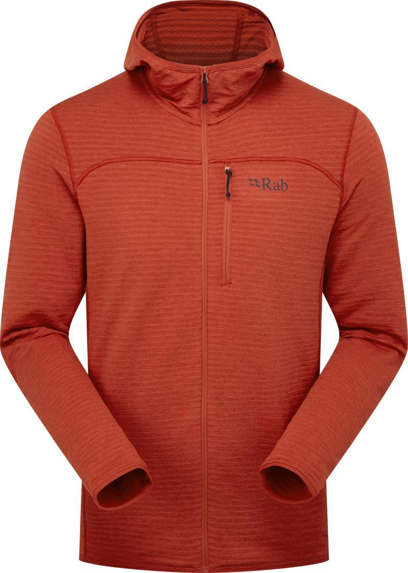 Ascendor Light Hoody - Mens - Tuscan Red 1