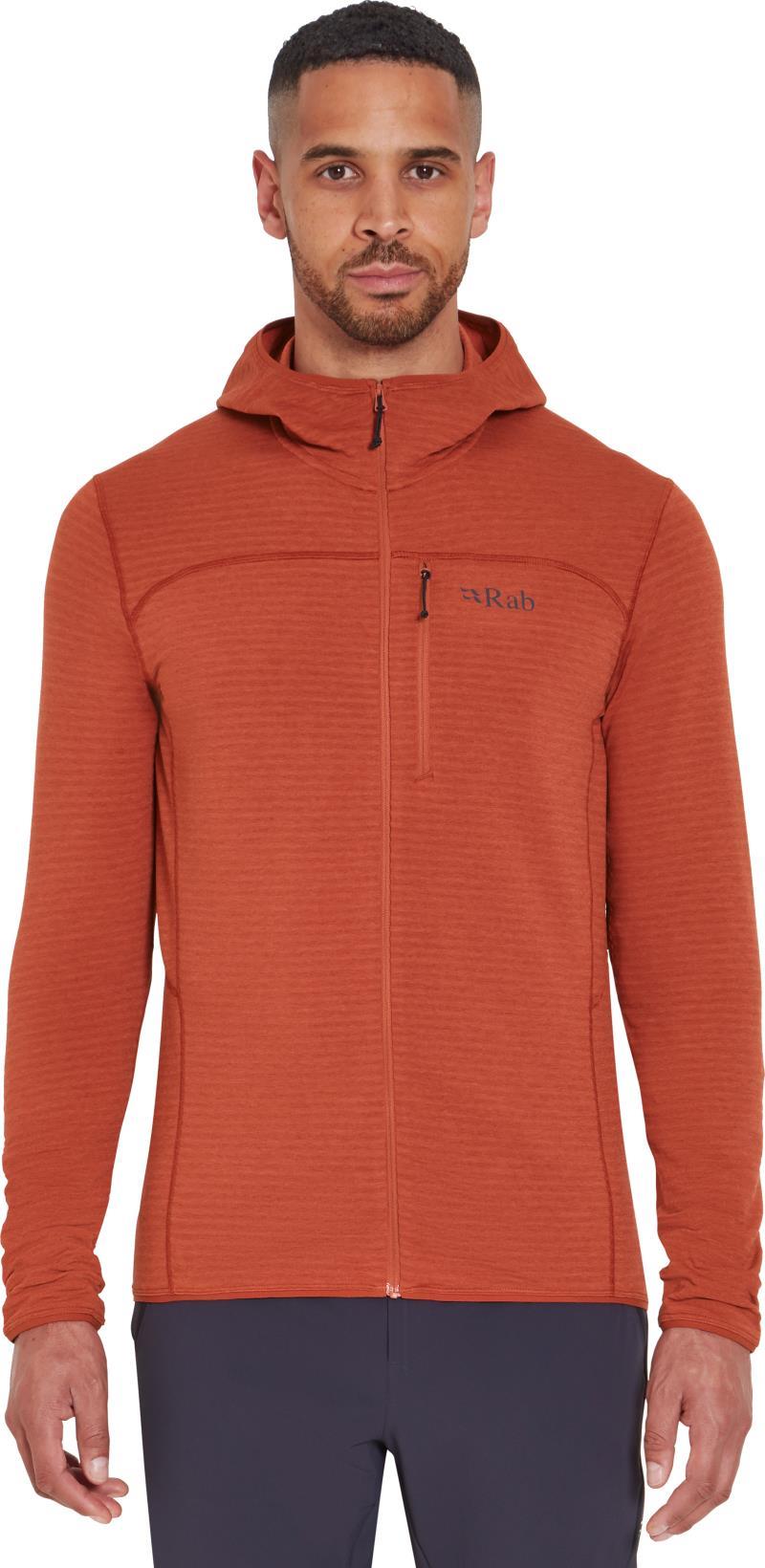 Ascendor Light Hoody - Mens - Tuscan Red 3