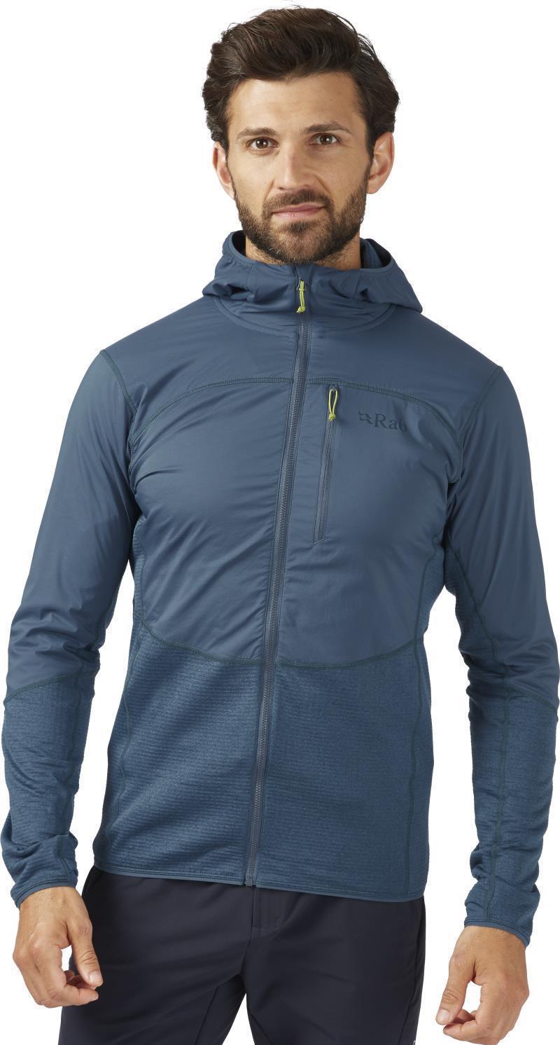 Ascendor Summit Hoody Full Zip - Mens - Orion Blue 1