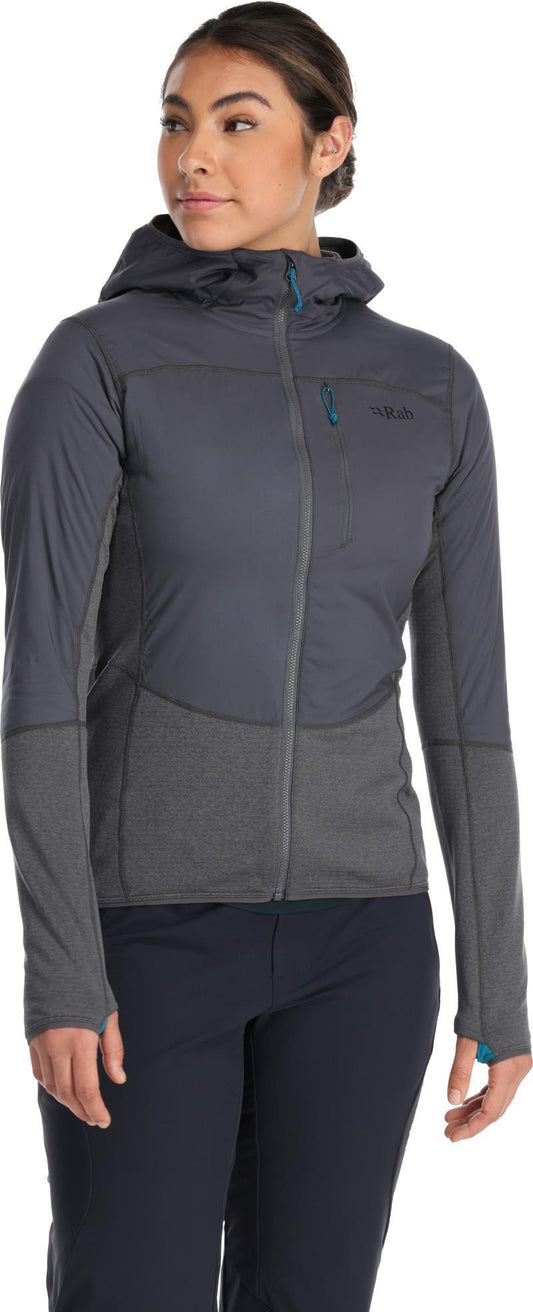 Ascendor Summit Hoody - Womens - Graphene 1