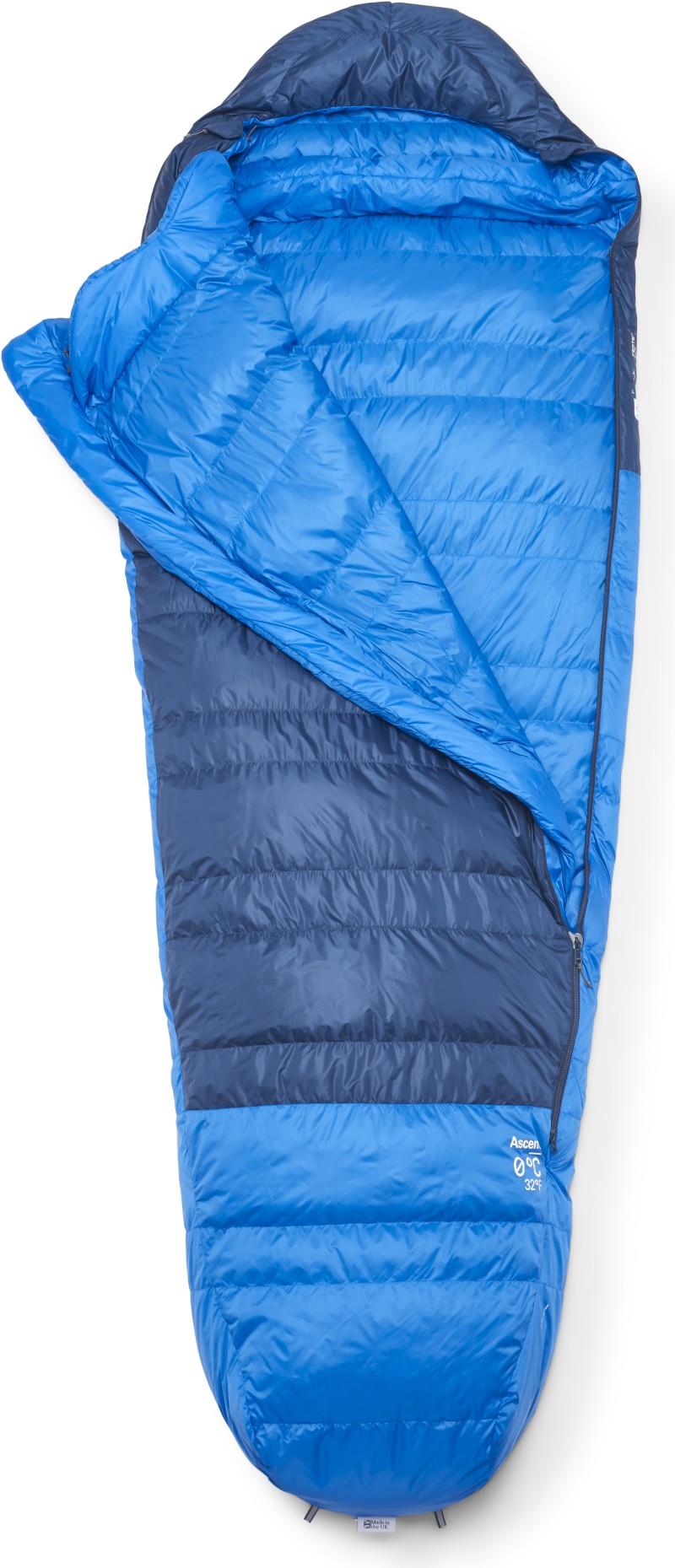 Ascent 0C / 32F, Long - tempest blue / maya blue 1