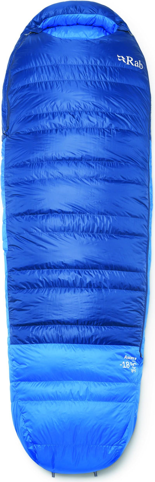 Ascent -18C / 0F, Long - tempest blue / maya blue 1