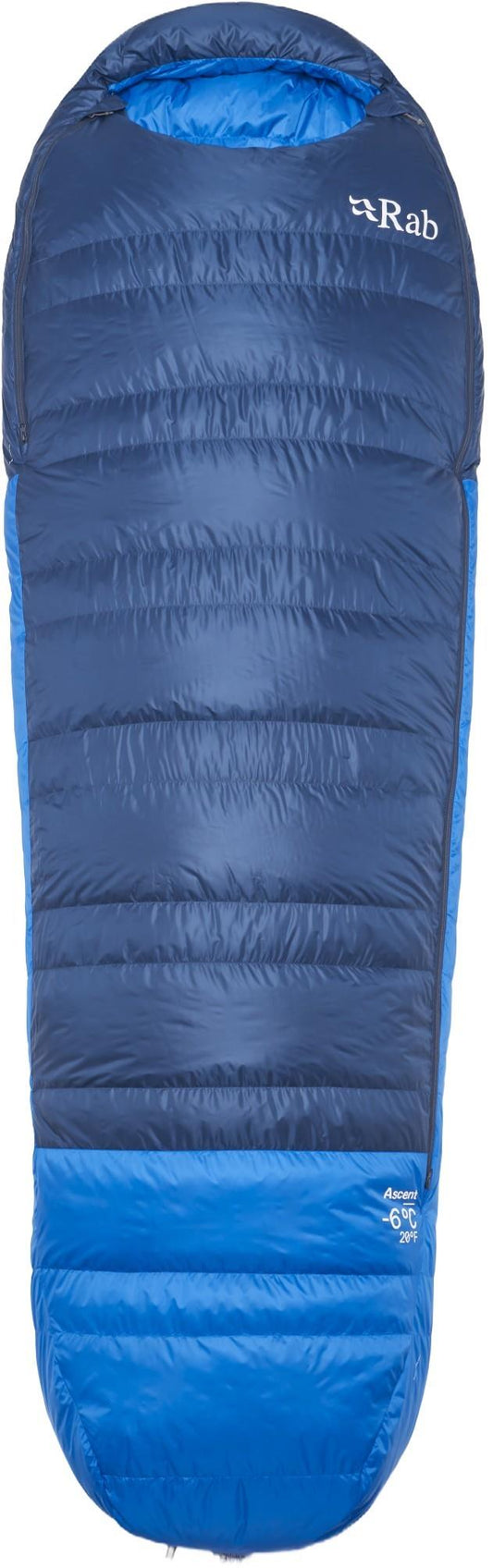 Ascent -6C / 20F, Long - tempest blue / maya blue 1